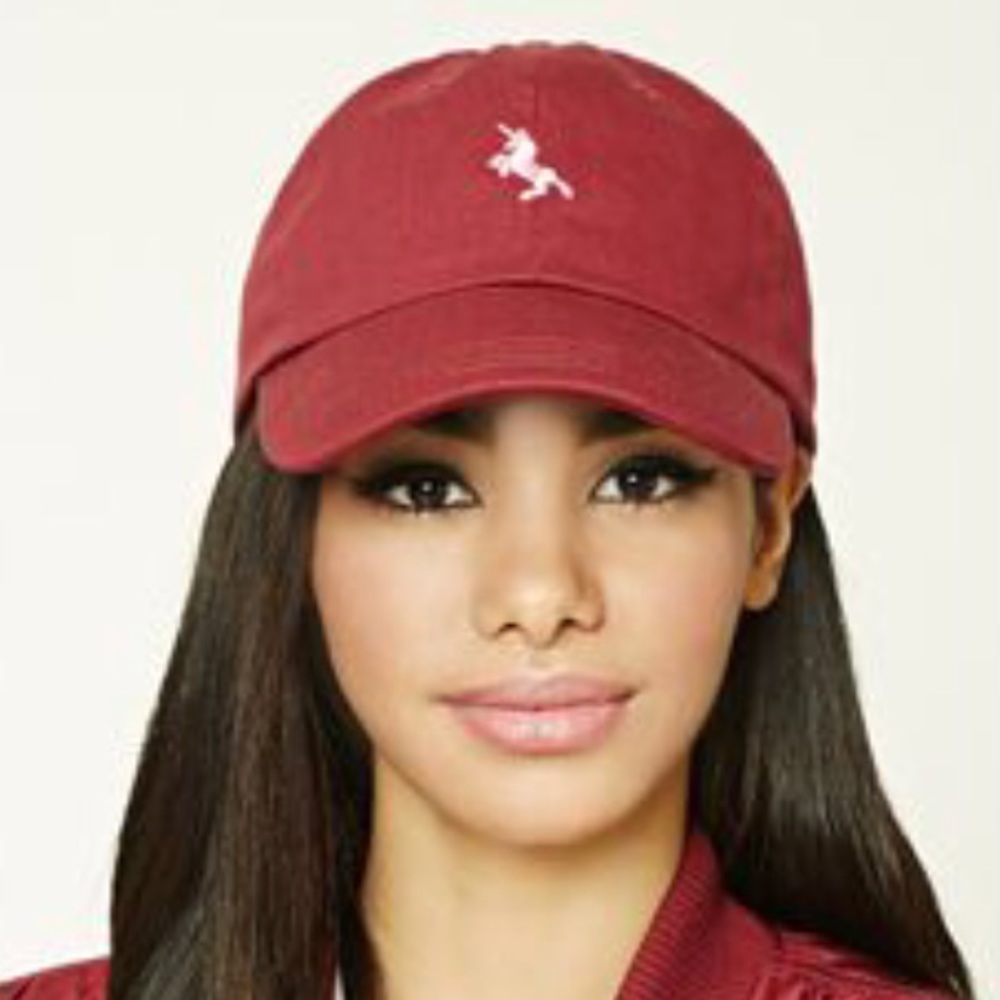 FOREVER 21 unicorn baseball cap